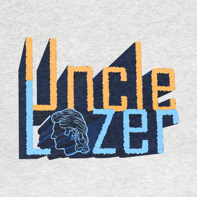 Uncle Lazer - Kill Tony Fan Design by Ina